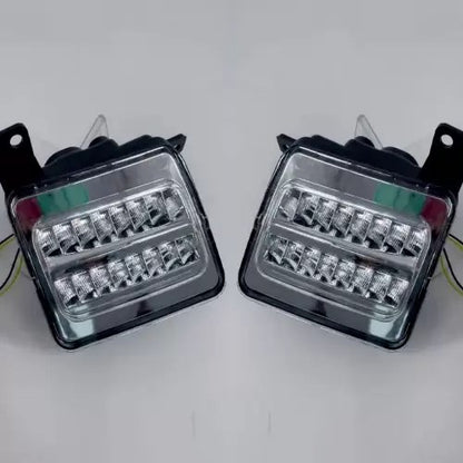 Front Fender Matrix DRL Running Lights for Mahindra Thar - Model 2020 Onwards
