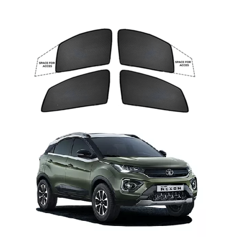Window Sun Shades For Tata Nexon - Model 2023 Onwards