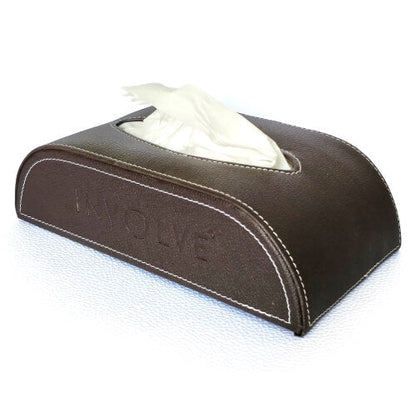 Involve® Luxury Art Leather Tissue Box