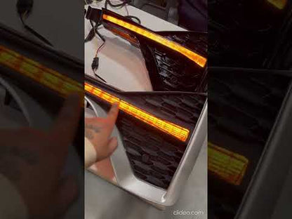 DRL With Frame For Toyota Hycross  - Model 2022 Onwards
