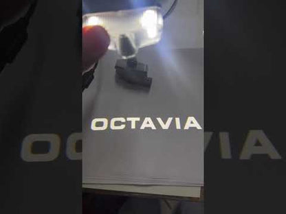 Shadow LED Light Side Rear View Mirror For Octavia