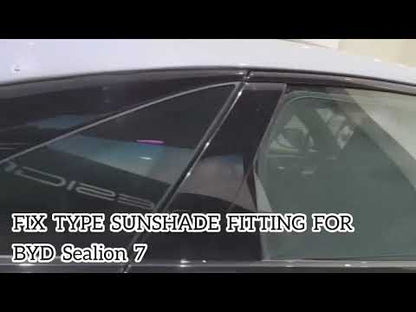Window Sun Shades For BYD Sealion 7 - Model 2025 Onwards