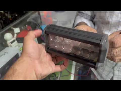 12 Led Light Bar 7 Inch With 4D Lens - Universal