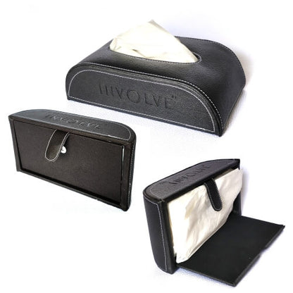 Involve® Luxury Art Leather Tissue Box