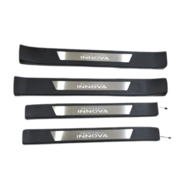 LED Illuminated Door Scuff Plates For Hycross- Model 2022 Onwards