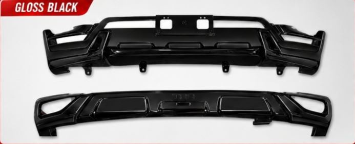 Skirting for Fortuner- TRD (Black & White)
