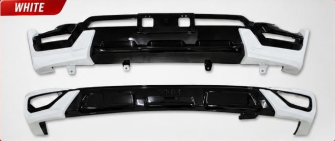 Skirting for Fortuner- TRD (Black & White)
