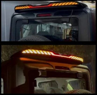 Premium Quality Led Spoiler For Thar roxx - Model 2024 Onwards