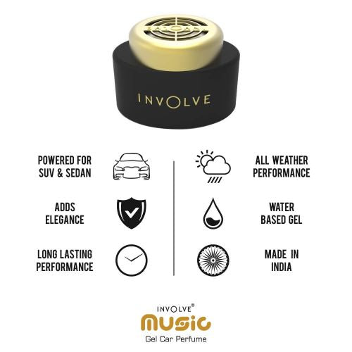 Involve® Music - Gel Car Fragrance