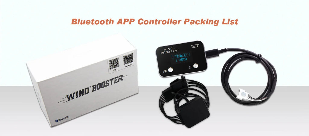 wind booster product with packaging on a white background.