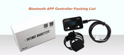 wind booster product with packaging on a white background.