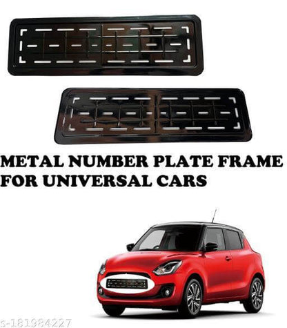 Metal Number Plate Frame for Cars - Universal
