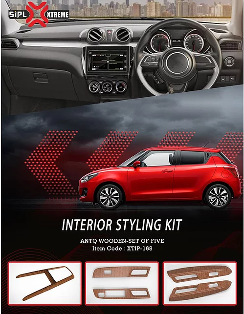Buy Maruti Suzuki Vitara Brezza Interior Chrome Kit Online  Best Quality  Guarantee
