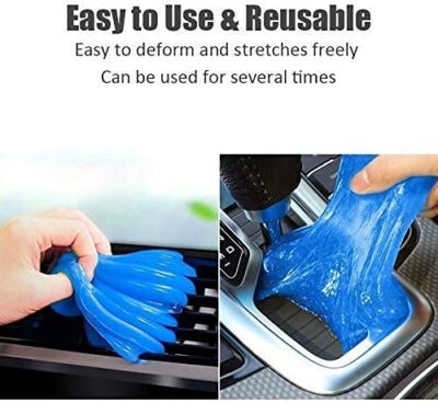 Buy Interior 100gm car dust cleaning jelly - Superfluous Mart