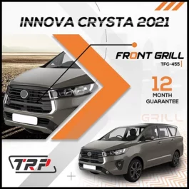 Chrome finish front show Grill for Innova Crysta 2021