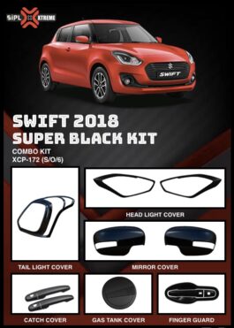 Maruti Suzuki Swift 2018 Super black combo kit