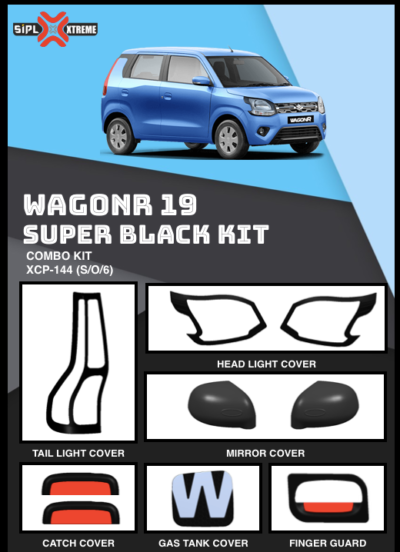 Maruti Suzuki Wagon R 2019 Super black combo kit