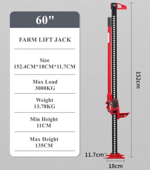 Hydraulic Lift 152 CM Farm-Life Jack