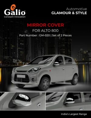chrome finish Maruti Suzuki Alto ORVM Cover DLX Garnish