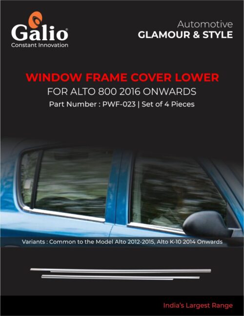 Window Frame Cover Lower for Maruti Suzuki Alto 800