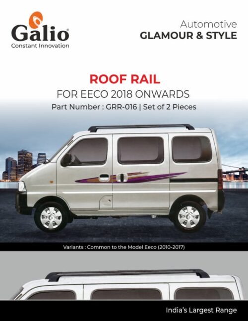 Black Roof Rail for Maruti Suzuki Eeco