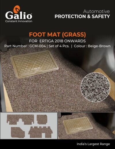 grass foot mats for Maruti Suzuki Ertiga