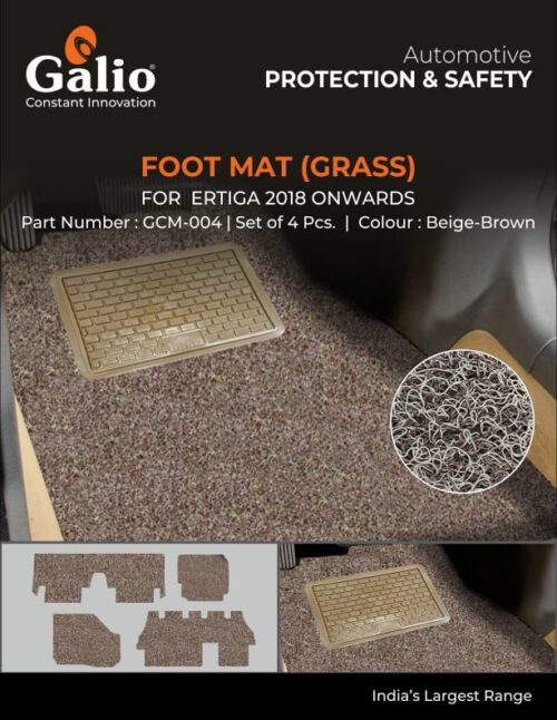 grass foot mats for Maruti Suzuki Ertiga