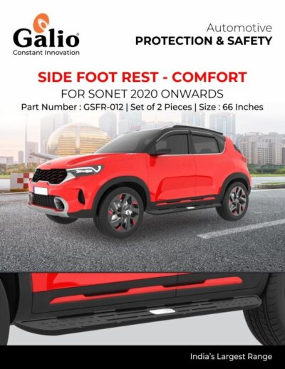 66 Inches Comfort Side Foot Rest for KIA Sonet