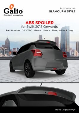Maruti Suzuki Swift Gray colour ABS Spoiler