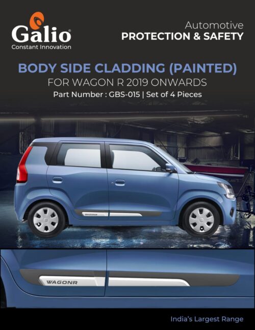 Body Side Cladding and painted for Maruti Suzuki Wagon-R