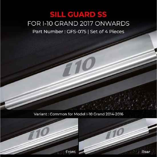 Hyundai I10 Grand Sill Guard SS