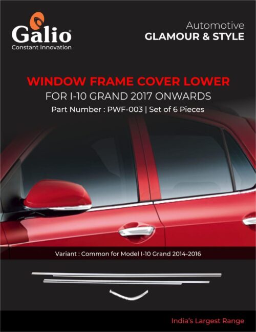 Window Frame Cover Lower for Hyundai I10 Grand