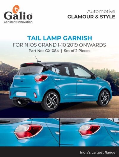 Hyundai I10 Grand Nios chrome finish Tail Lamp Garnish
