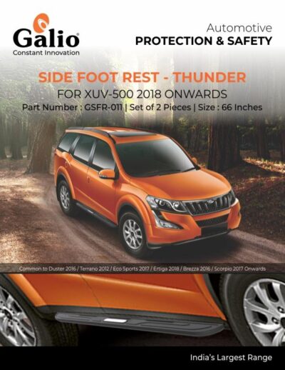 66 Inches Side Foot Rest Thunder for Mahindra XUV 500
