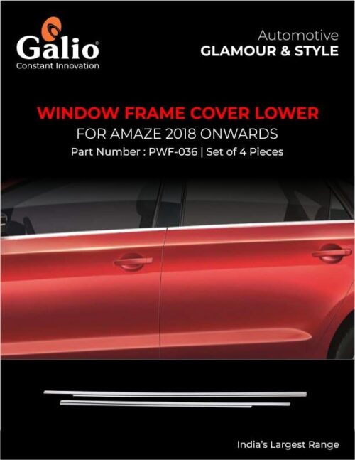 Window Frame Cover Lower for Honda Amaze