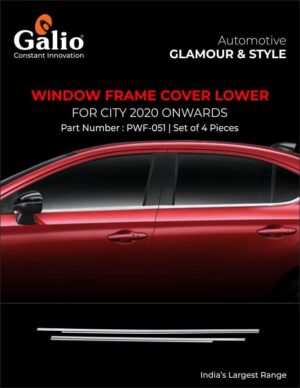 Window Frame Cover Lower for Honda City 2020