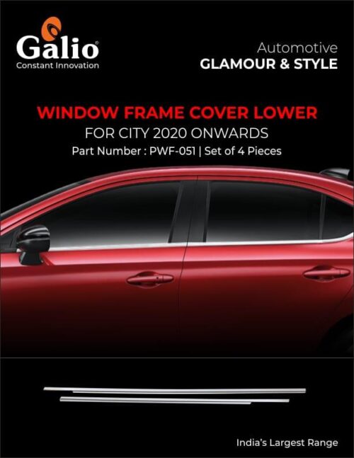 Window Frame Cover Lower for Honda City 2020
