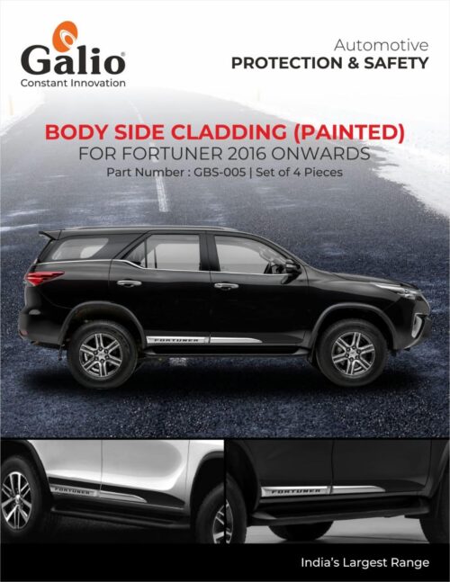 Body Side Cladding for Toyota Fortuner