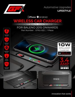 Wireless Car Charger for Maruti Suzuki Baleno