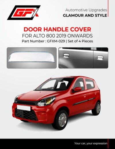 Chrome garnish Door Handle Cover for Maruti Suzuki Alto