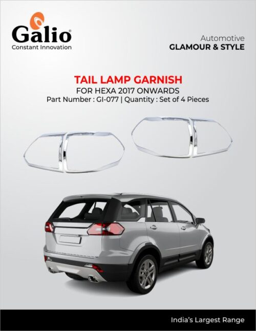 Tata Hexa Chrome Finish Tail Lamp Garnish