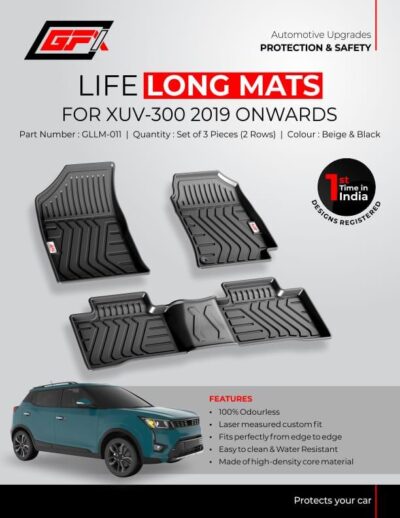 life long floor mats for Mahindra XUV 300