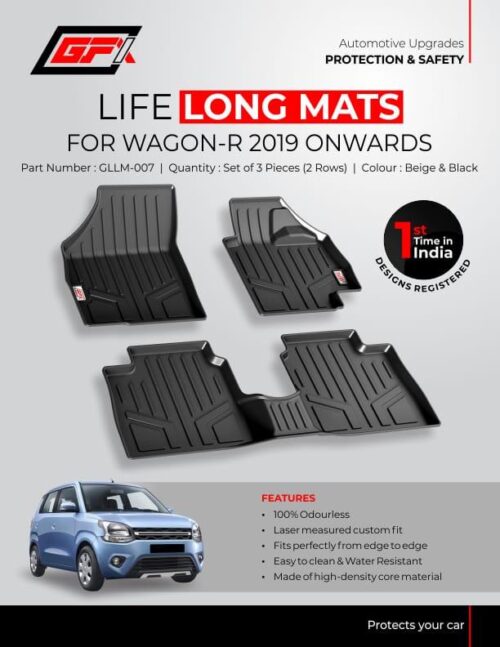 life long floor mats for Maruti Suzuki Wagon-R
