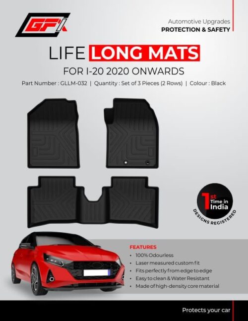 Life Long floor Mats for Hyundai I20
