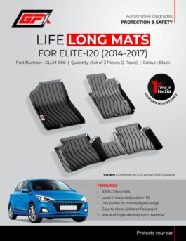 Life Long floor Mats for Hyundai I20 ELITE