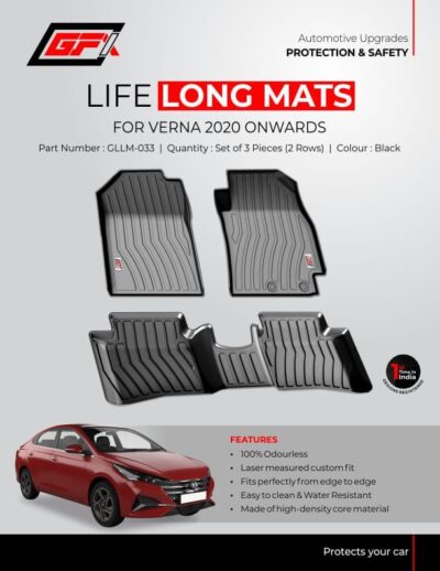 Life Long floor Mats for Hyundai Verna