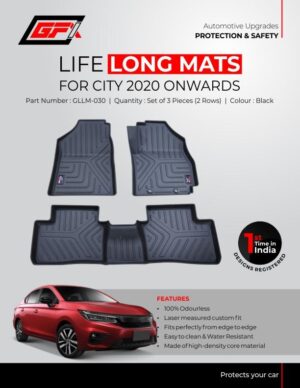 Life Long floor Mats for Honda City 2020