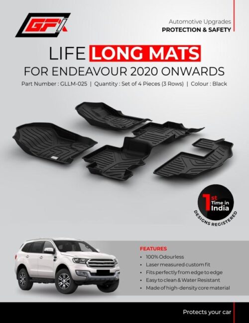 Life Long floor Mats for Ford Endeavour