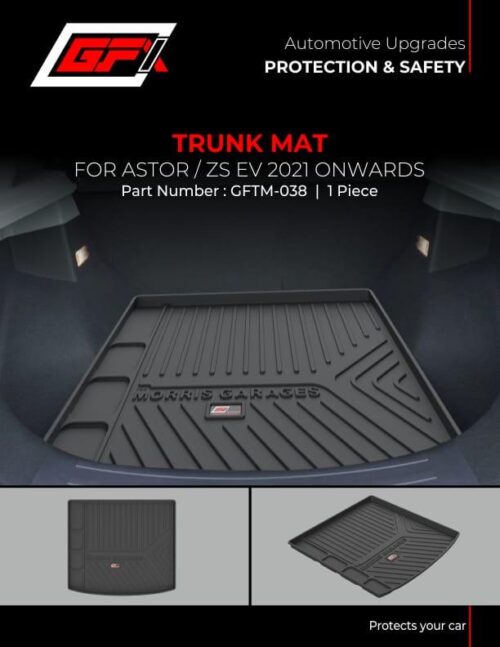 premium quality trunk mat forMG Astor / ZS EV