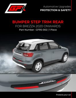 Bumper Step Trim Rear for Maruti Suzuki Brezza 2020
